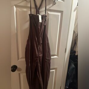 Aerie Brown Jumpsuit